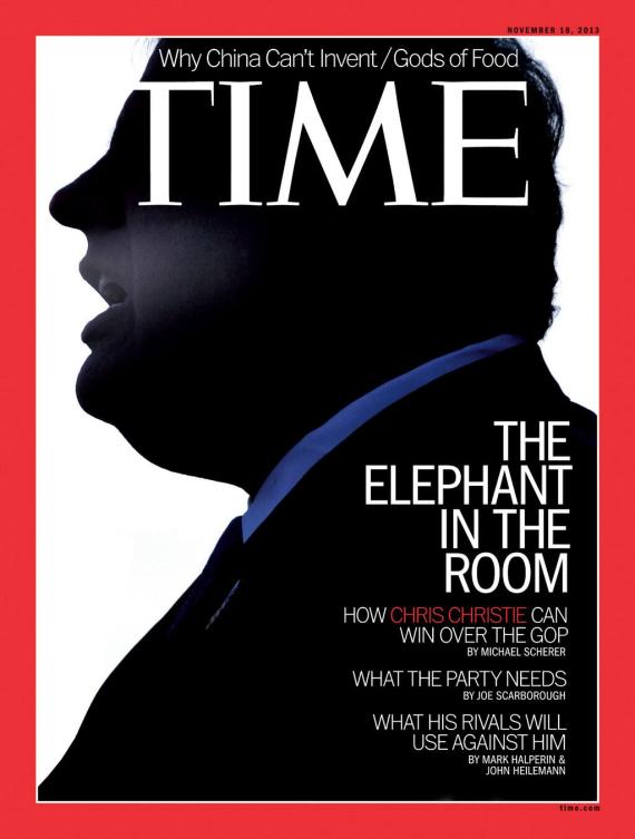 Time Magazine Chris Christy Elephant"