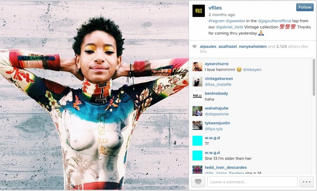 willow smith topless photo